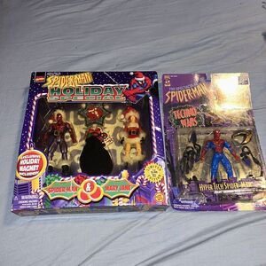 NEW 1997 MARVEL SPIDER-MAN MARY JANE HOLIDAY CHRISTMAS SPECIAL & Hyper Tech